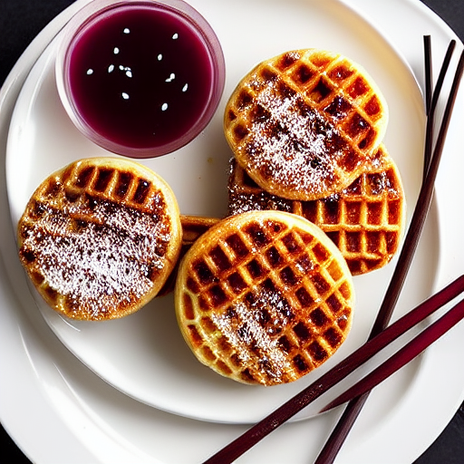 Mochi Waffles