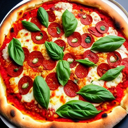 Pizza aux Piments