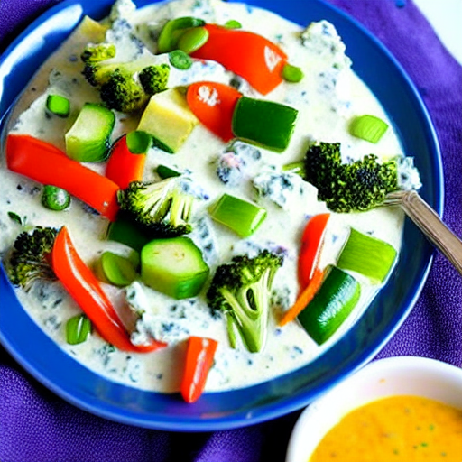 Keto Vegetable Raita