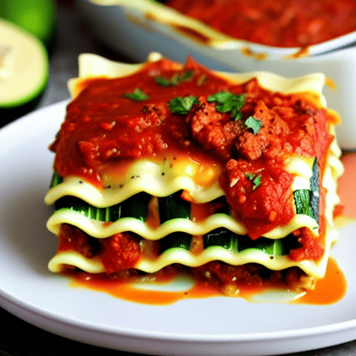 Keto Zucchini Lasagna
