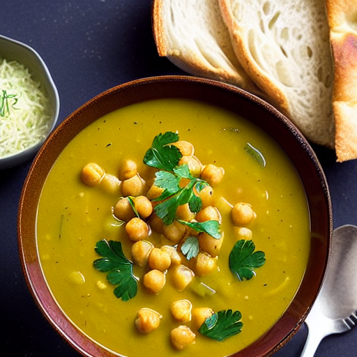 Fennel and Chickpea Soup