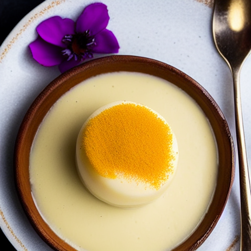 Pudim de Tapioca