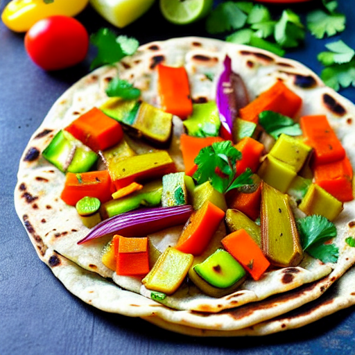 Vegetable Roti