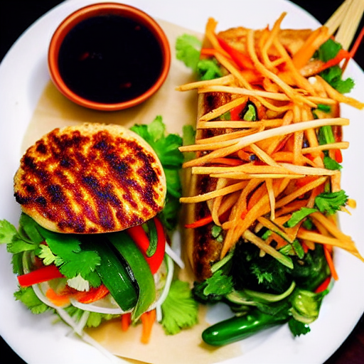 Bánh Mì Tôm Nướng