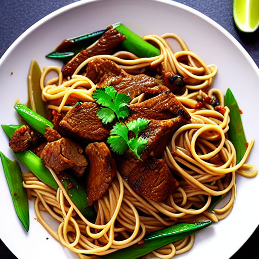 Cumin Lamb Noodles