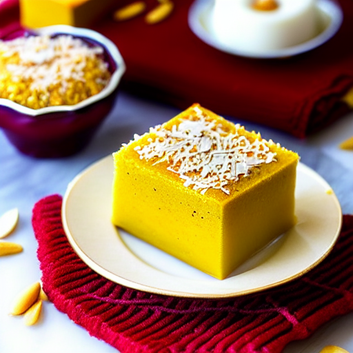 Kharwa Coconut Burfi