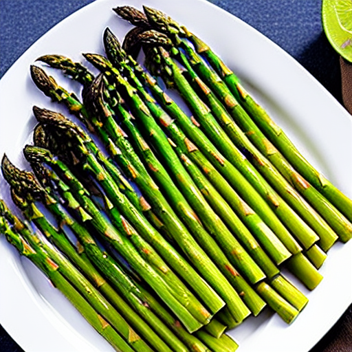 Grilled Asparagus with Garlic