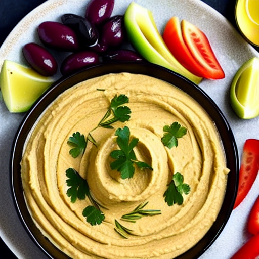 Hummus with Olive Oil