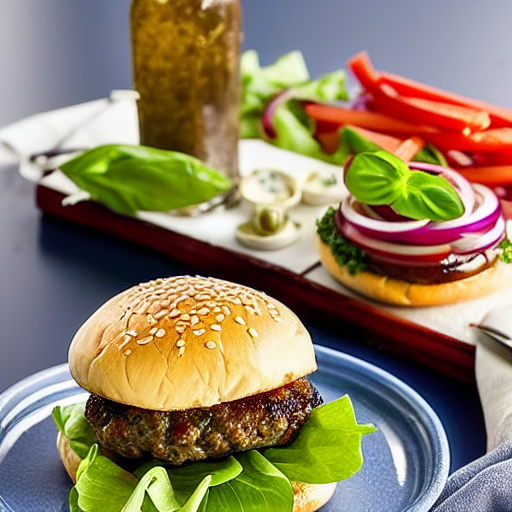 Burgers al Gorgonzola
