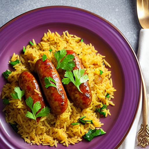 Riz aux Saucisses