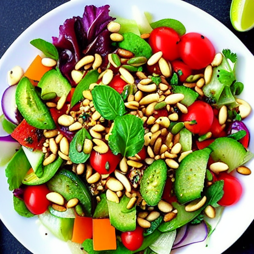 Pine Nut Fattoush