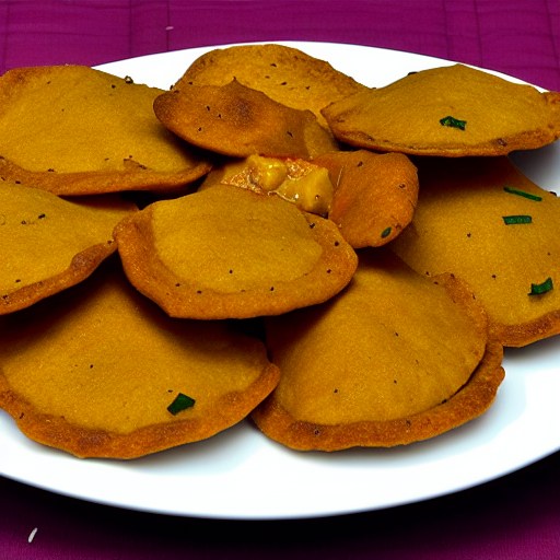 Baked Kuttu Ki Puri