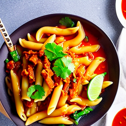 Vegan Tteokbokki Pasta