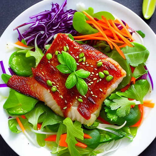 Dried Pollock Salad