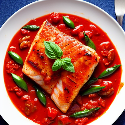 Fish with Tomato Sauce