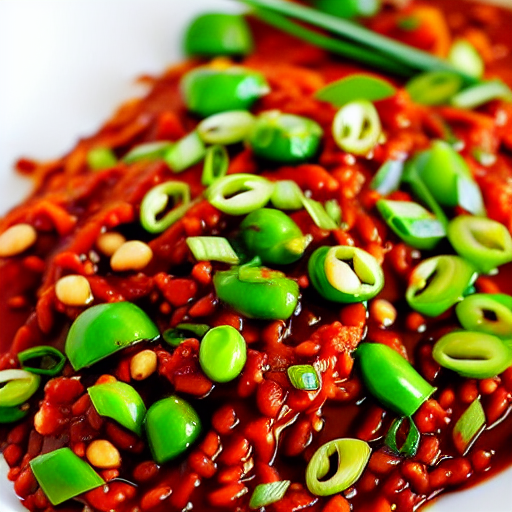 Chili Garlic Soybean Sprouts