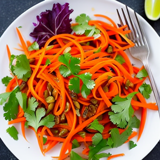 Spicy Carrot Salad