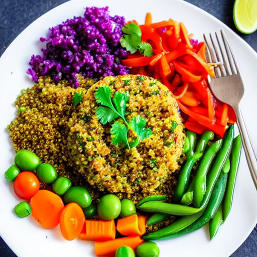 Quinoa com Legumes