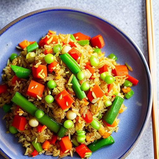 Vegetable and Tofu Fried Rice
