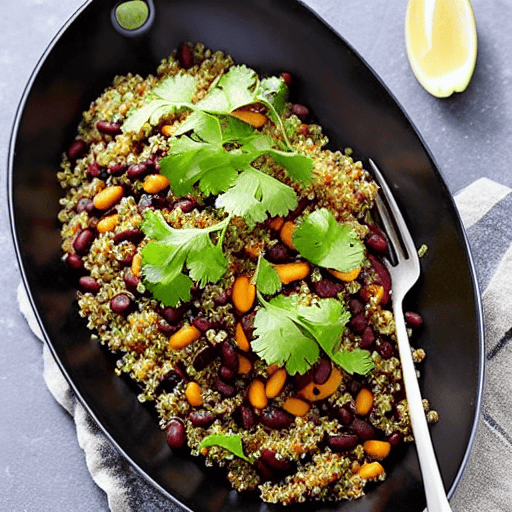Spicy Quinoa and Black Beans