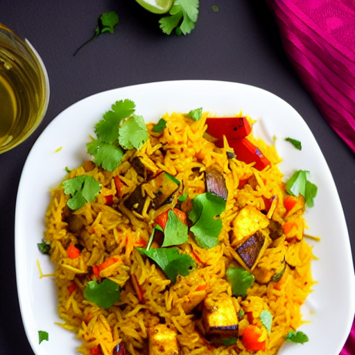 Paneer Bhaji Rice