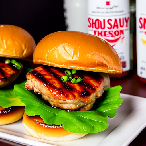Shoyu Chicken Burger