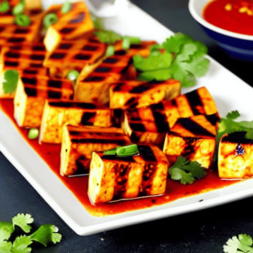 Sichuan Style Grilled Tofu