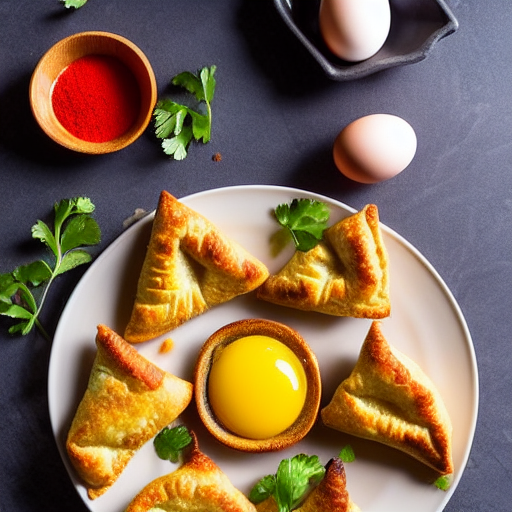 Briouat with Eggs