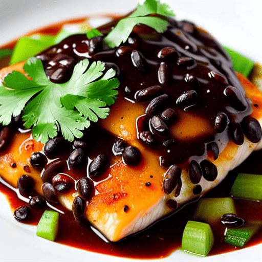 Fish with Black Bean Sauce