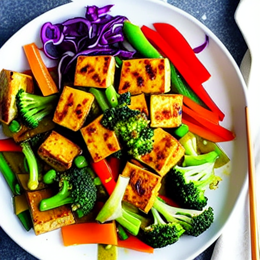 Keto Tofu Stir-fry