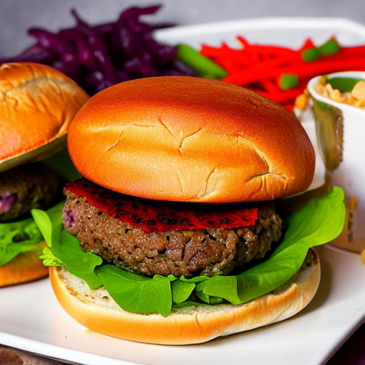 Hamburguesa de Alubias Rojas