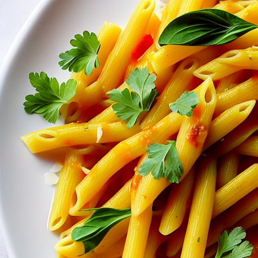 Pasta con Fiori di Zucca