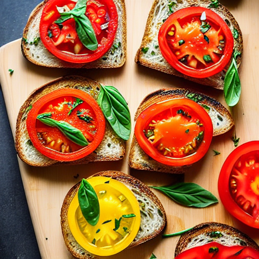 Herbed Tomato Toast
