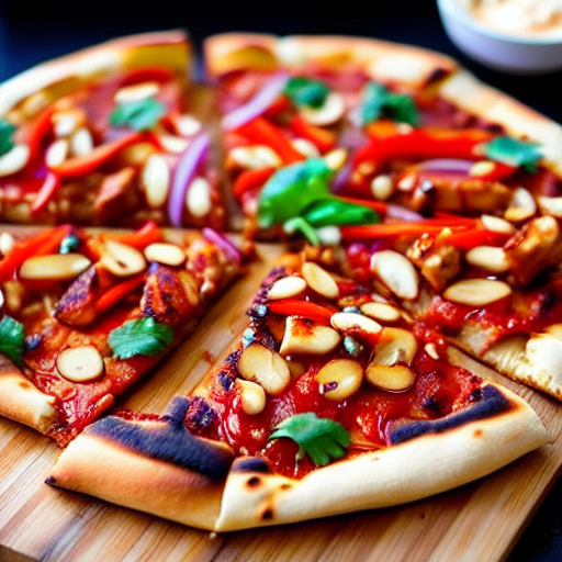 Thai BBQ Pizza