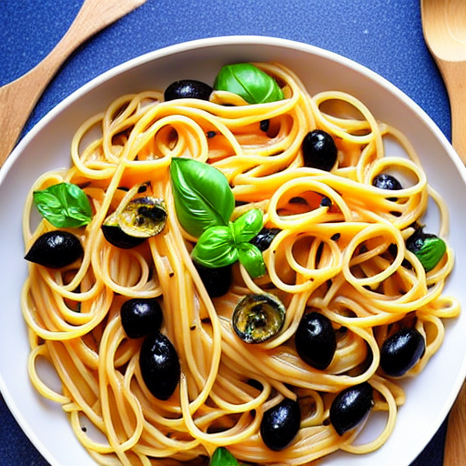 Pasta with Olives