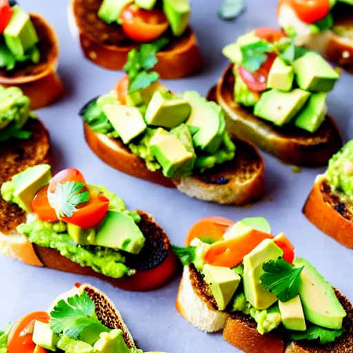 Crostini con Avocado