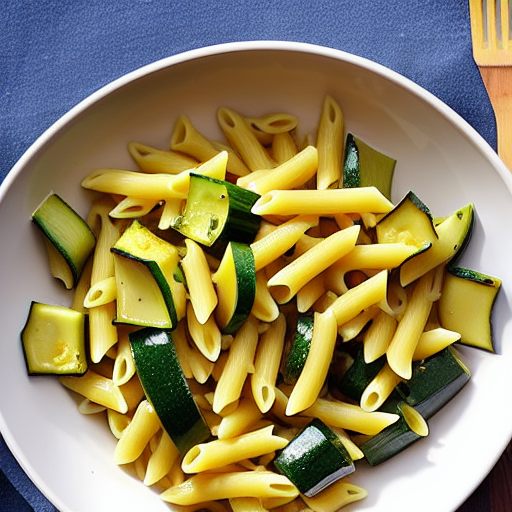Pâtes aux Courgettes