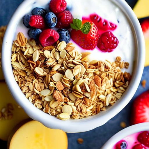 Halal Fruit and Yogurt Parfait