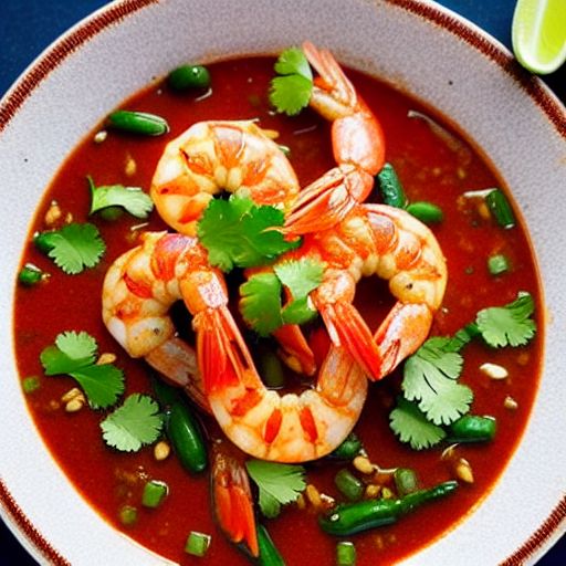 Chili Garlic Prawns