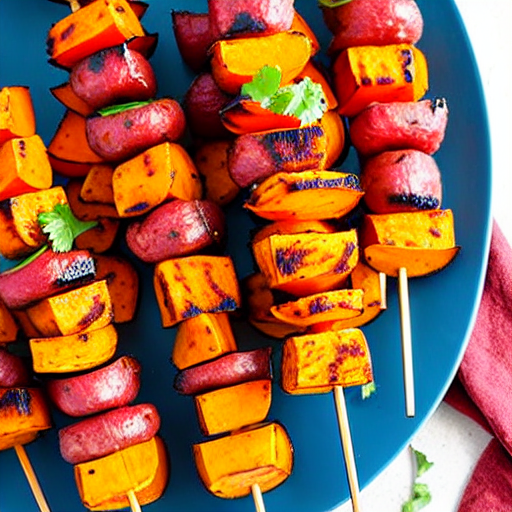 Sweet Potato Kebabs