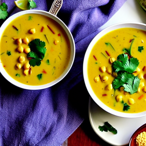 Kadhi Chawal Soup