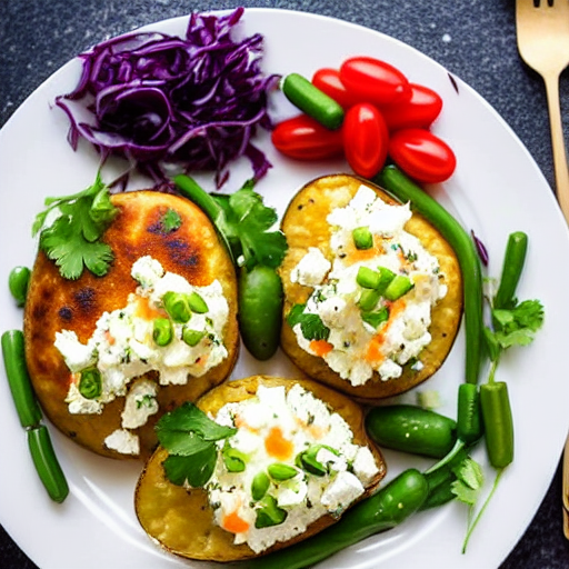 Kumpir with Feta