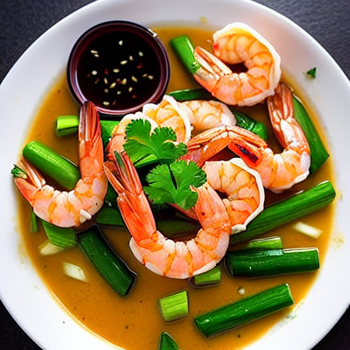 Tôm Hấp Nước Mắm