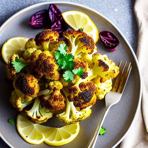 Keto Roasted Cauliflower