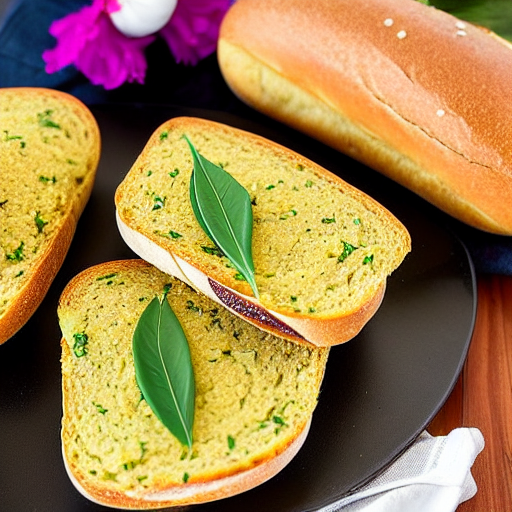 Pão de Alho Vegano