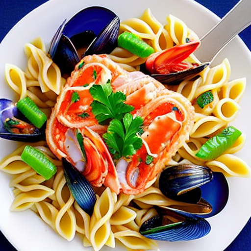 Pâtes aux Fruits de Mer