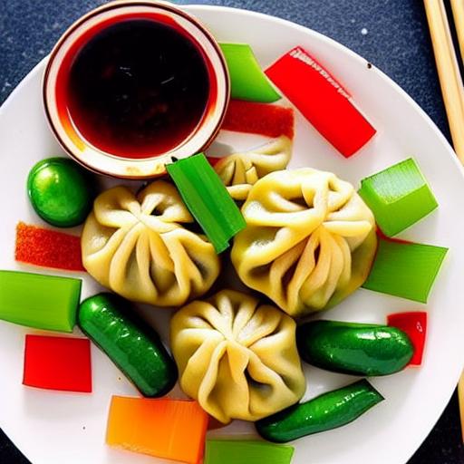 Korean Vegetable Dumplings