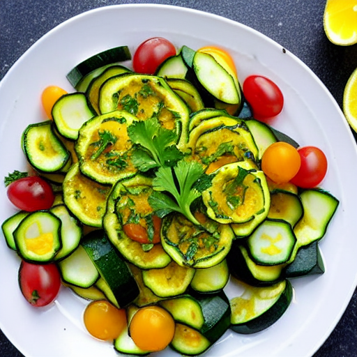 Salade de Courgettes
