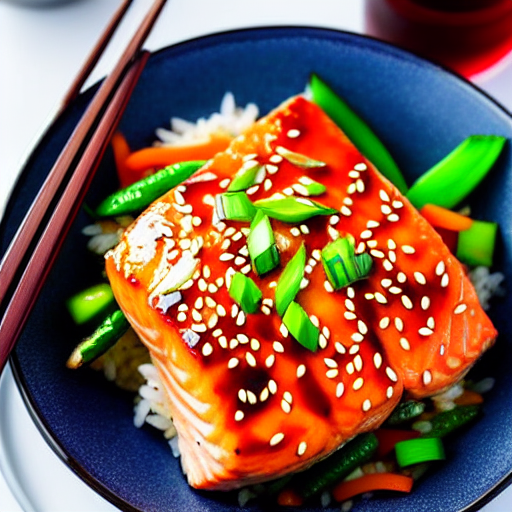 Teriyaki Salmon Rice Bowl