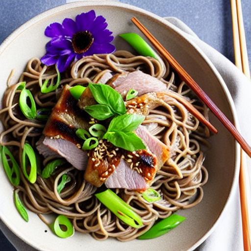 Soba with Pork